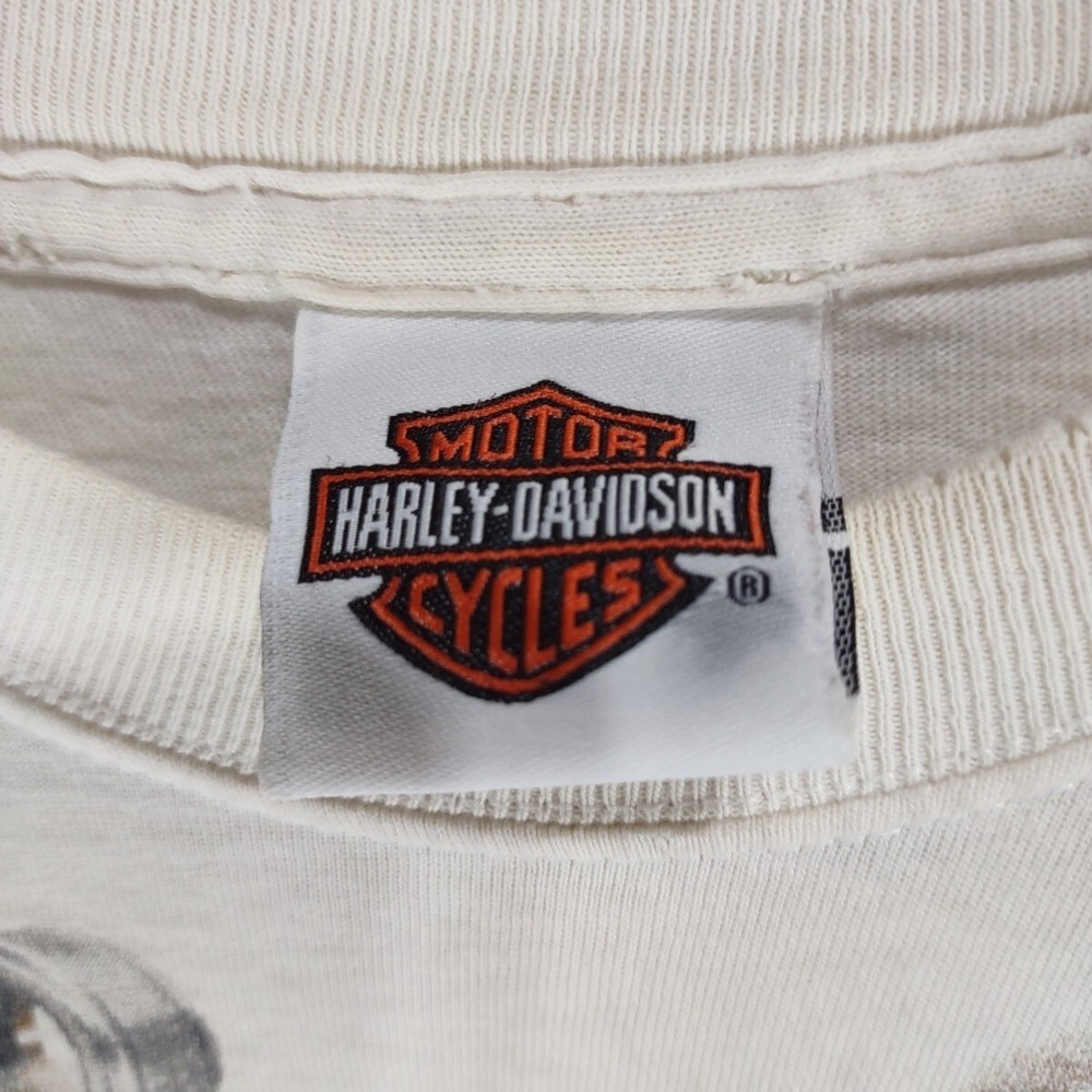 Harley Davidson M Shirt White 2004 Stroke It Talladega Test Facility Lincoln AL - Picture 3 of 11